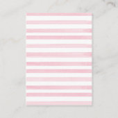 我々はツインガールブックのベビーを待つことができる エンクロージャーカード (裏面)