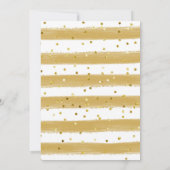 我々はツインベイビーシャワーを男女兼用真摯に待つ 招待状 (裏面)