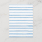 我々はツインボーイおむつラッフルを心待ちできる エンクロージャーカード (裏面)