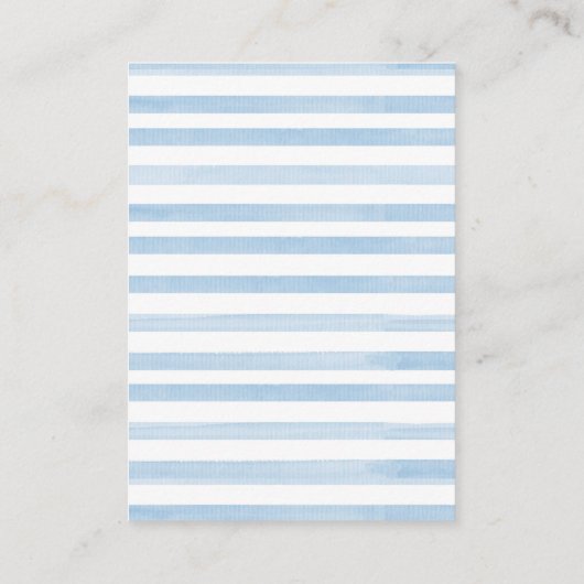 我々はツインボーイの本でベビーを待つことができる エンクロージャーカード (裏面)