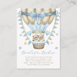 我々はツインボーイの本でベビーを待つことができる エンクロージャーカード