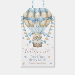 我々はツインボーイを待つことができる感謝 ギフトタグ