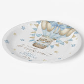 我々はツインボーイベビー散水を待つことができる ペーパープレート (アングル)