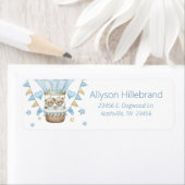 我々はツインボーイ差出人住所を待つ ラベル (インサイチュ)