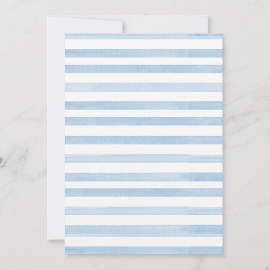 我々はツインボーイ赤ちゃんシャワーを待つことができる 招待状 (裏面)