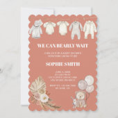 我々はテラコッタパンパスグラスを待つことができる 招待状 (正面)