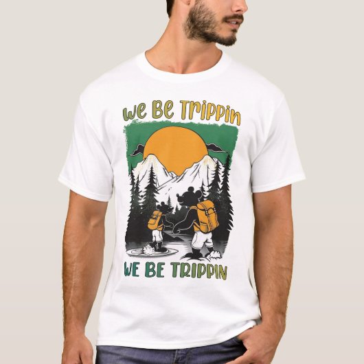 我々はトリピンである Tシャツ (正面)