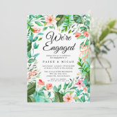 我々はトロピカル婚約した婚約発表 招待状 (スタンド正面)