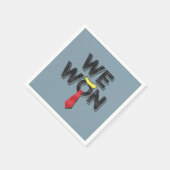 我々はドナルド・トランプ2024を獲得 スタンダードカクテルナプキン (角)