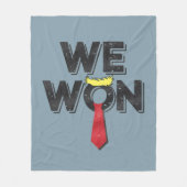 我々はドナルド・トランプ2024を獲得 フリースブランケット (正面)