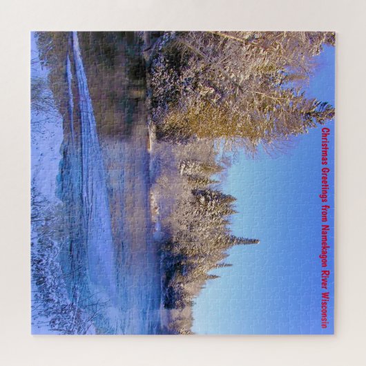 我々はナメカゴン川ウィスコンシンを愛している。ジグソーパズル ジグソーパズル (横)