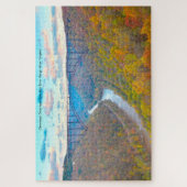 我々はニューリバー渓谷ウェストバージニアが大好き。ジグソーパズ ジグソーパズル (縦)