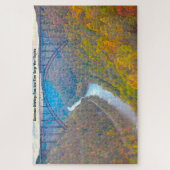 我々はニューリバー渓谷ウェストバージニアが大好き。ジグソーパズ ジグソーパズル (縦)