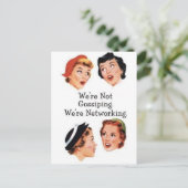 我々はネットワークを構築している – ゴシップ!! ポストカード (スタンド正面)