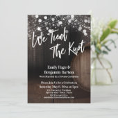 我々はノットワインの樽とライトを結んだ 招待状 (スタンド正面)