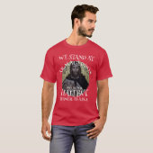 我々はハルマゲドンに立ちハリバイのためにジグをする Tシャツ (正面フル)