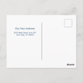 我々はバードハウスのはがきを移動 ポストカード (裏面)