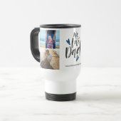 我々はパパ父の日の写真コラージュのコーヒーマグ大好き トラベルマグ (正面左)