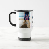我々はパパ父の日の写真コラージュのコーヒーマグ大好き トラベルマグ (左)
