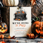 我々はパーティーハローウィンパーティに死ぬ 招待状