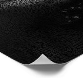 我々はビーチで戦う – チャーチル引用文 ポスター (角)