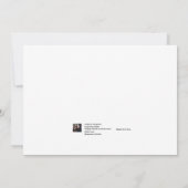 我々はビーチで 招待状 (裏面)