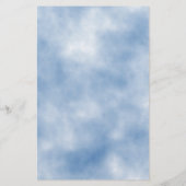 我々はビーリーウェイパステルブルーベビーアドバイスカード (裏面)