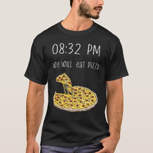 我々はピ食べザ0832午後 Tシャツ (正面)