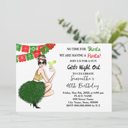 我々はフィエスタ誕生日を持っている 招待状 (スタンド正面)