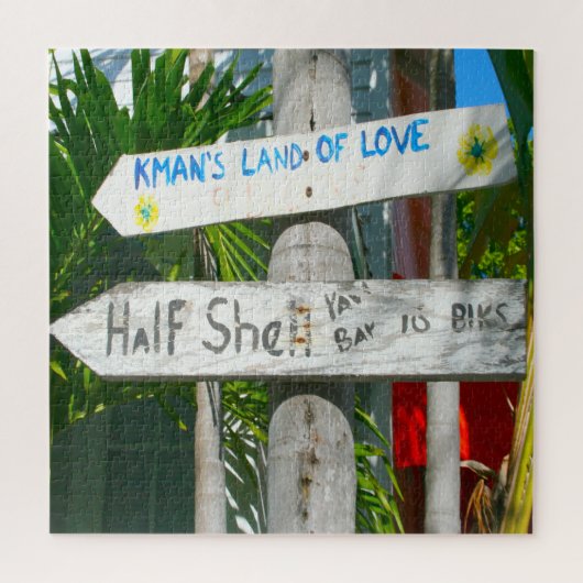 我々はフロリダで鍵ウエストを愛する ジグソーパズル (縦)