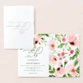 我々はフローラの水の色とホイ実在ルの結婚を行う 箔カード (ディスプレー)