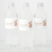 我々はベアベビーシャワーを待つことができる ペットボトルラベル (ボトル)