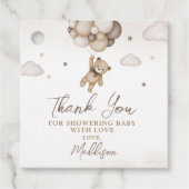 我々はベアリーウェイスクエアメッセージカード フェイバータグ (正面)