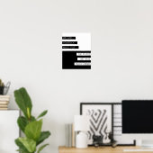 我々はホームシック – 感動的引用文モダン, ポスター (ホームオフィス)