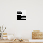 我々はホームシック – 感動的引用文モダン, ポスター (キッチン)