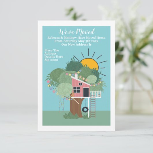 我々はホームツリーハウスアンドサン移動した 案内状 (スタンド正面)