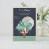 我々はホームツリーハウスアンドムーンを移動した 案内状 (スタンド正面)