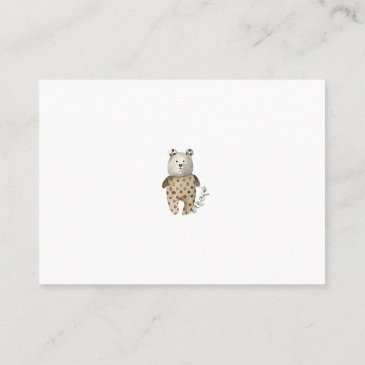 我々はボホオムツラッフルエンクロージャーを待つことができる エンクロージャーカード (裏面)