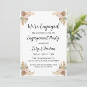 我々はボホ婚約した婚約パーティ招待状 招待状 (スタンド正面)