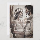 我々はボホ婚約した婚約パーティ招待状 招待状 (正面)