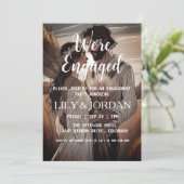 我々はボホ婚約した婚約パーティ招待状 招待状 (スタンド正面)