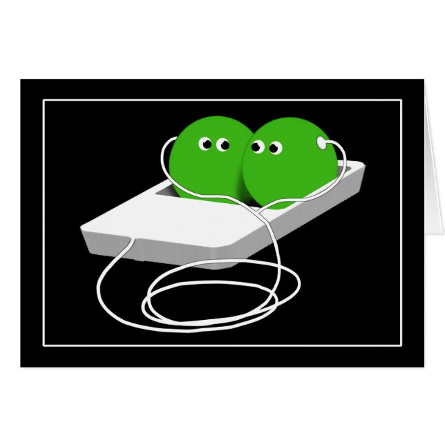 我々はポッドの中の二つのエンドウのようなものだ (正面横)