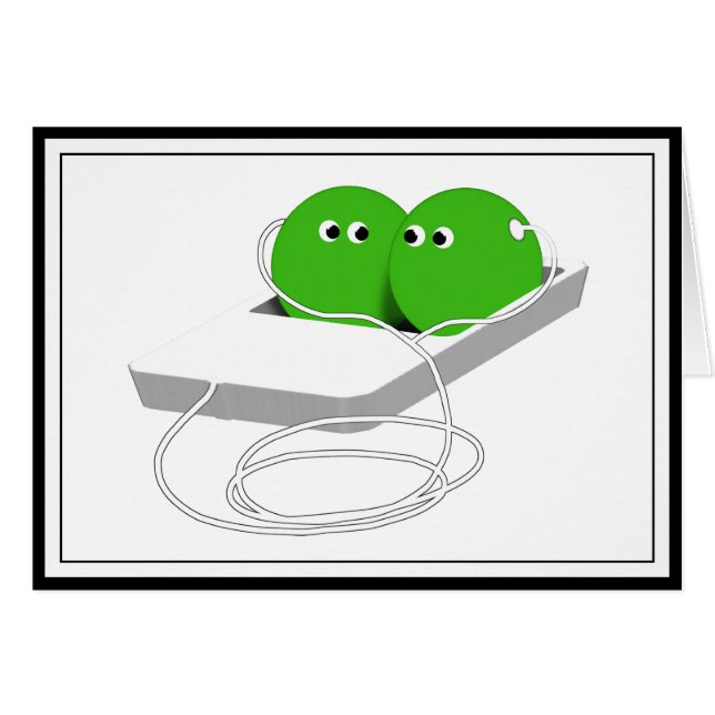 我々はポッドの中の二つのエンドウのようなものだ (正面横)