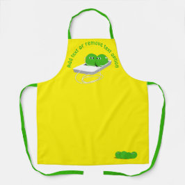 我々はポッドの中の二つのエンドウのようなものだ エプロン