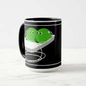 我々はポッドの中の二つのエンドウのようなものだ マグカップ (正面左)