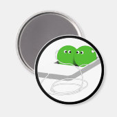 我々はポッドの中の二つのエンドウのようなものだ マグネット (正面/裏面)