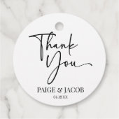 我々はミニマクラシックリモダンミニマルリスト結婚の フェイバータグ (裏面)