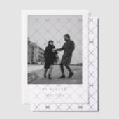 我々はミニマルモダンリストタイポグラフィ写真を駆け落ち ベラム紙招待状 (オフセット (招待状))