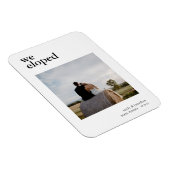 我々はミニマル写真の取り消し告知を逃げた マグネット (右側)