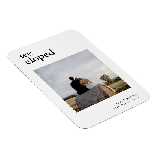 我々はミニマル写真の取り消し告知を逃げた マグネット (右側)